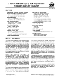 SST39VF400A-90-4I-B3K Datasheet