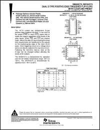 SN74HC74ADBLE Datasheet