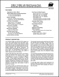 SST39LF016-55-4C-B3K Datasheet