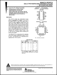 SN74HCT74PWR Datasheet