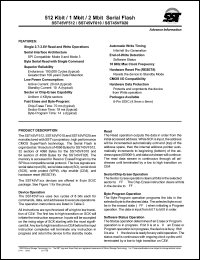 SST45VF020-10-4C-SA Datasheet