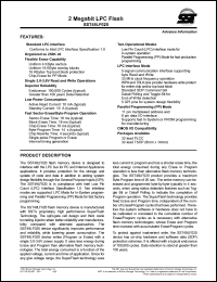 SST49LF020-33-4C-NH Datasheet