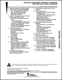 TMS320C6202GJL200 Datasheet
