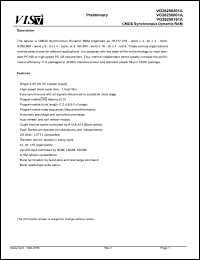 VG36256161A Datasheet