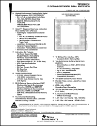 TMS320C6701GJC150 Datasheet