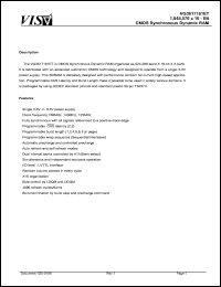 VG3617161DT-6 Datasheet