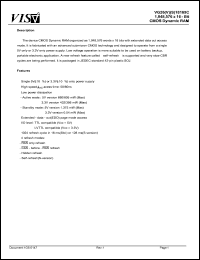 VG26S18165CJ-6 Datasheet
