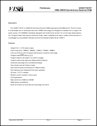 VG3617161DT-10 Datasheet