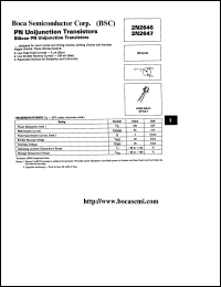 2N2647 Datasheet