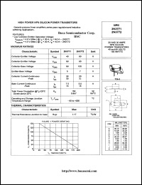 2N3772 Datasheet