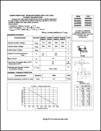2N6421 Datasheet