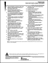 TMS320VC5409GGU-80 Datasheet