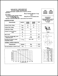 2N6300 Datasheet