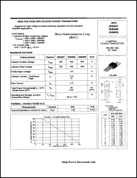 2N6499 Datasheet