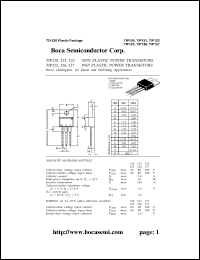 TIP122 Datasheet