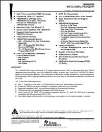 TMS320F206PZA Datasheet