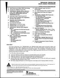 TMS320C206PZA80 Datasheet