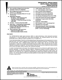 TMP320LC50KGDL40C Datasheet