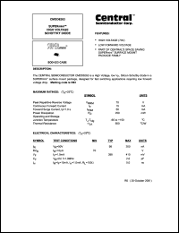 CMDD6263 Datasheet