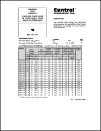 CMHZ4099 Datasheet