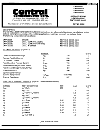 CMPD3003C Datasheet