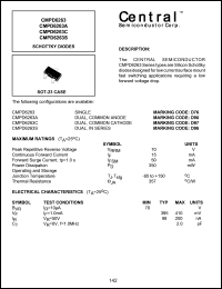 CMPD6263A Datasheet