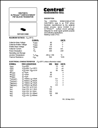 CMUT2907A Datasheet