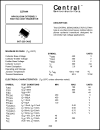 CZTA44 Datasheet