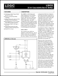 LSH32JC32 Datasheet