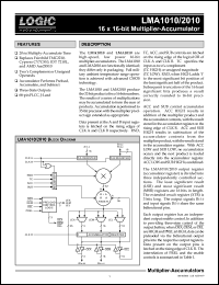 LMA2010JC25 Datasheet