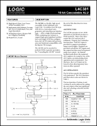 L4C381JC20 Datasheet