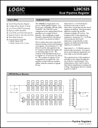 L29C525PC20 Datasheet