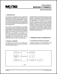 MX98715BEC Datasheet