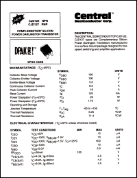 CJD122 Datasheet