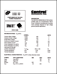 CJD340 Datasheet