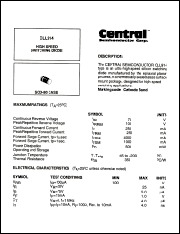 CLL914 Datasheet