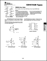 CD4572UBPWR Datasheet