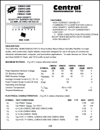 CMSH2-40L Datasheet