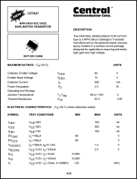 CZTA27 Datasheet