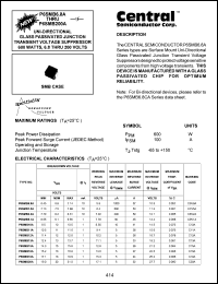 P6SMB200CA Datasheet