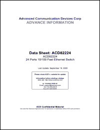 ACD82112 Datasheet