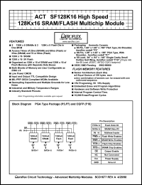 ACT-SF128K16N-26P3Q Datasheet