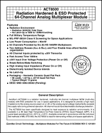 ACT8500-S Datasheet