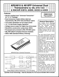 ARX4868-2 Datasheet
