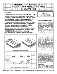 ARX4404-001-1 Datasheet