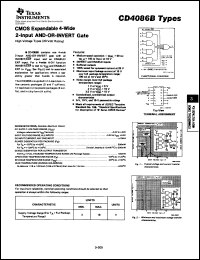 CD4086BF3A Datasheet