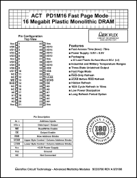 ACT-PD1M16X-070L4T Datasheet