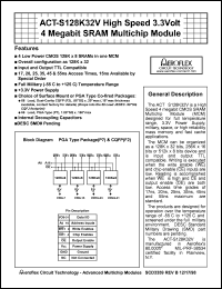 ACT-S128K32V-035P7Q Datasheet