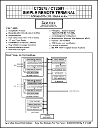 CT2578-02-XT-P119 Datasheet