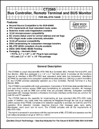 CT2565-201-2 Datasheet